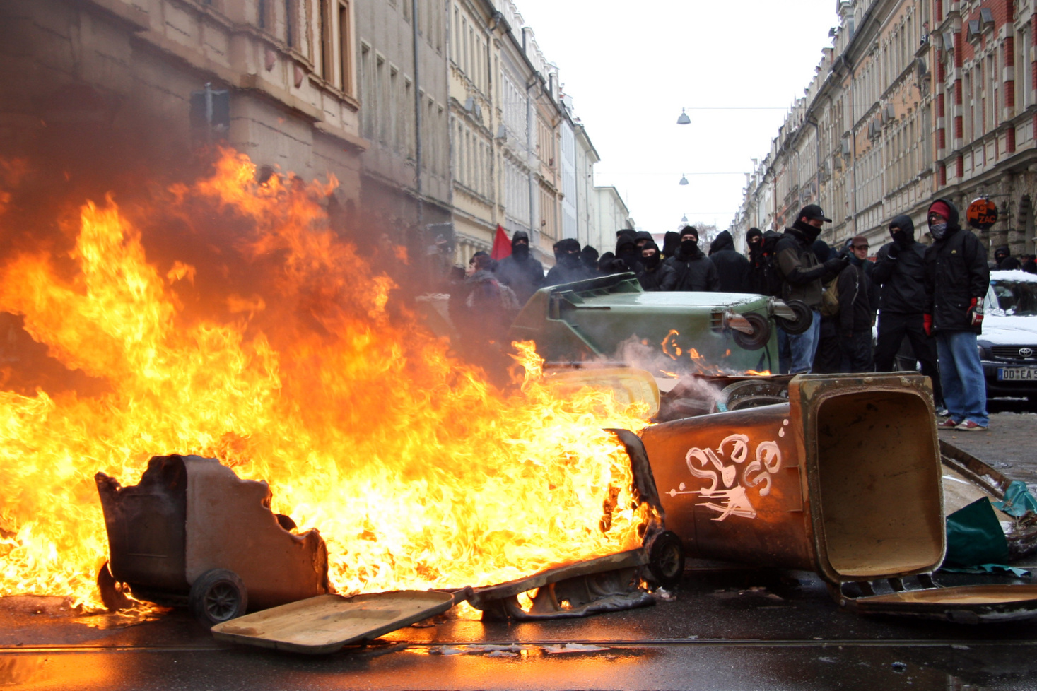 Antifa-"Demonstration"; Detektei Dresden, Privatdetektiv Dresden, Detektiv Dresden